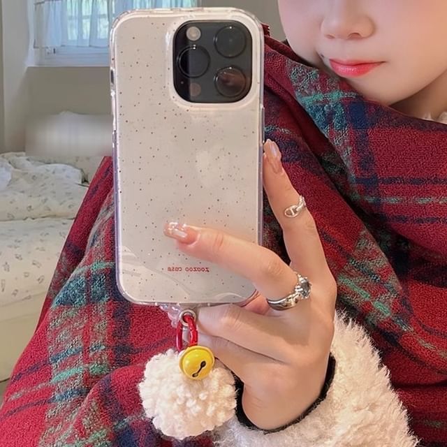 Bell Splattered Phone Pom Case FashionChic