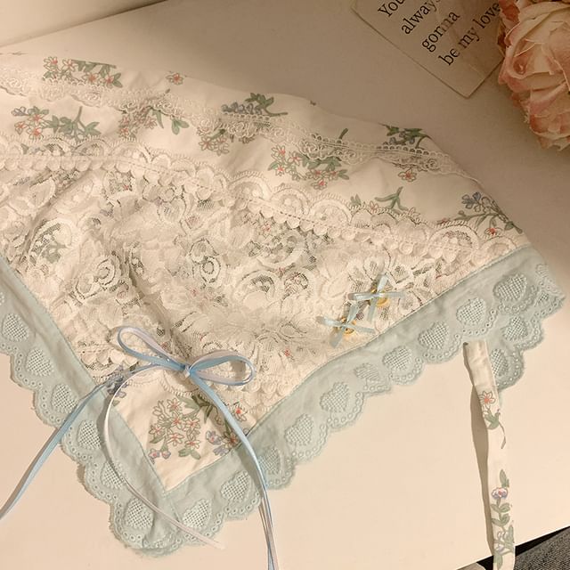 Chiffon (Various Lace Designs) Bandana FashionChic