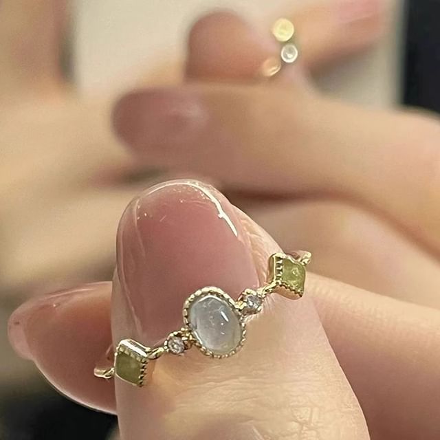 Ring Gemstone FashionChic