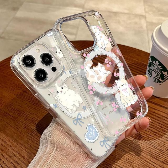 Cat Case Phone (Compatible Magnetic with MagSafe) FashionChic