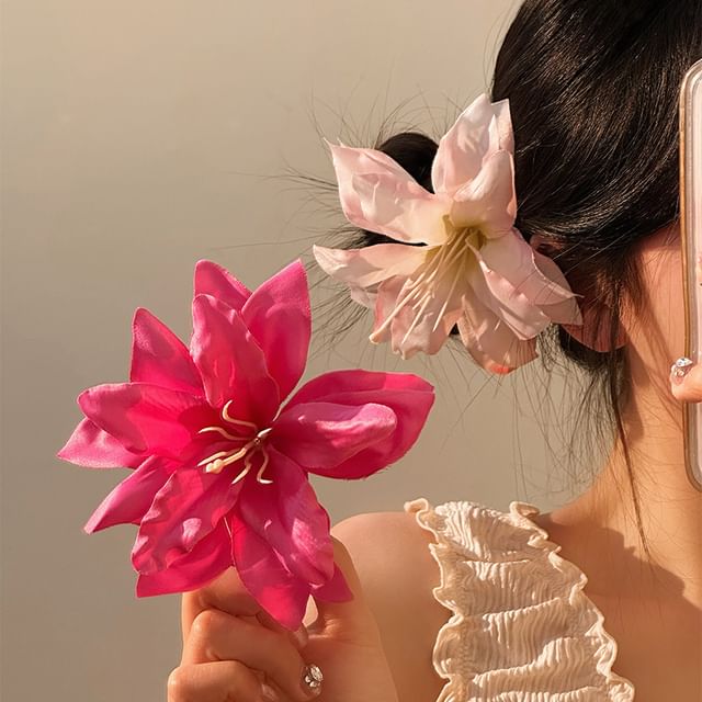 Clip Floral Hair FashionChic