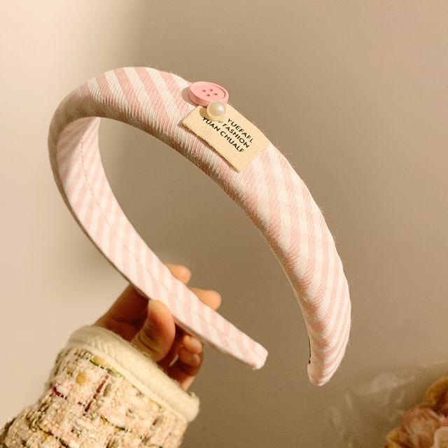 Headband Thick Striped FashionChic