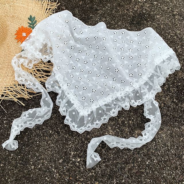 Lace Bonnet Hat FashionChic
