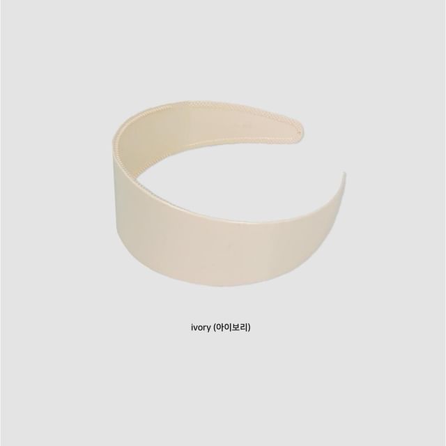 Headband Wide Plain FashionChic