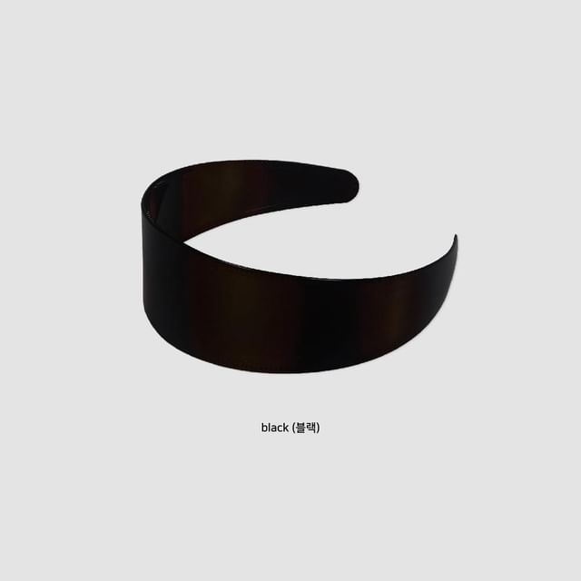 Headband Wide Plain FashionChic
