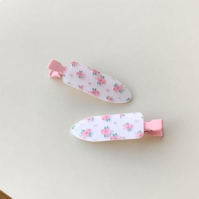 Hair of Clip Patterned 2: Acrylic Set FashionChic