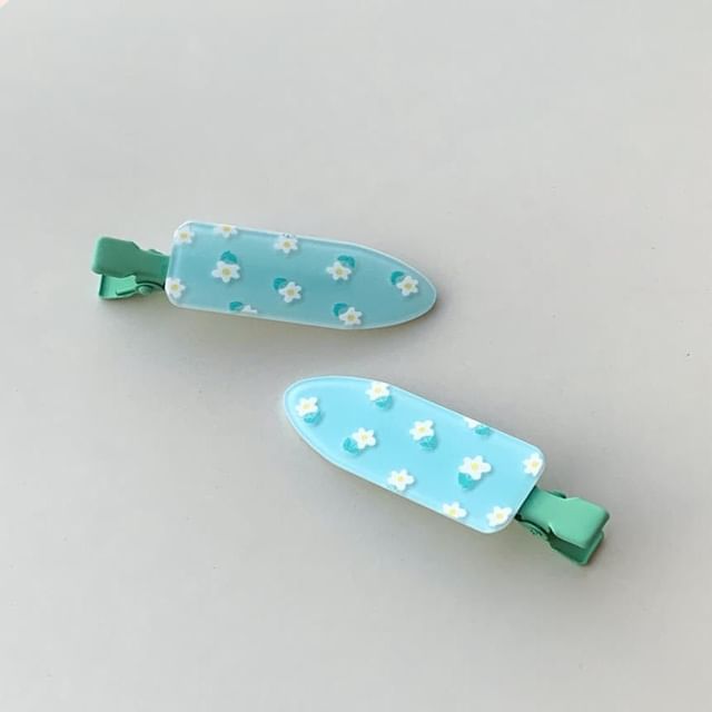 Hair of Clip Patterned 2: Acrylic Set FashionChic