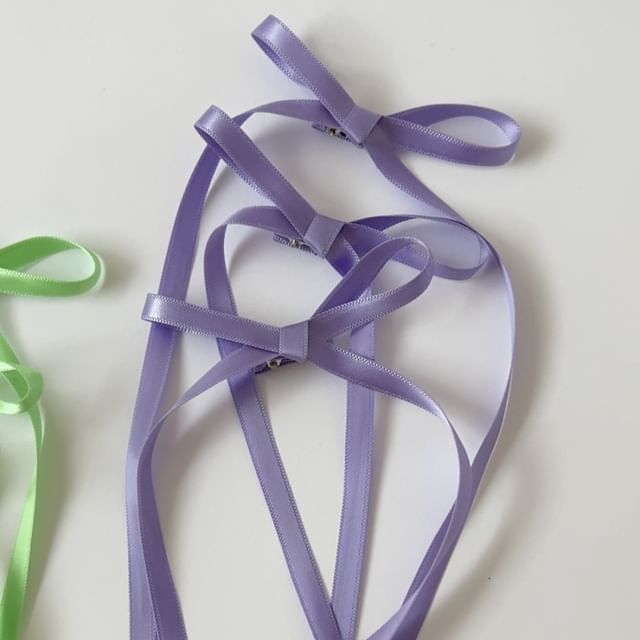 Set Hair Bow 3: Clip Plain of FashionChic