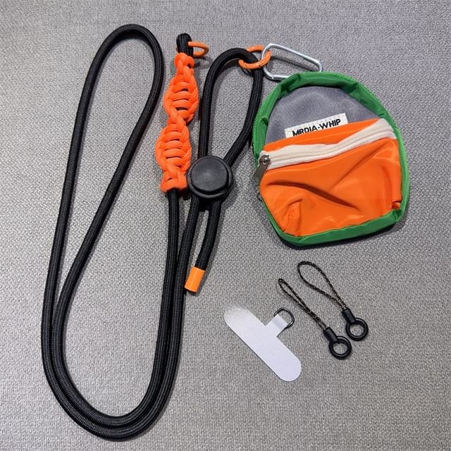 Adjustable Braided Phone Pad with Lanyard FashionChic