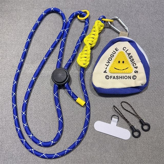 Adjustable Braided Phone Pad with Lanyard FashionChic