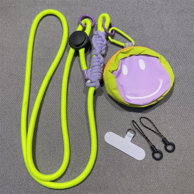 Adjustable Braided Phone Pad with Lanyard FashionChic