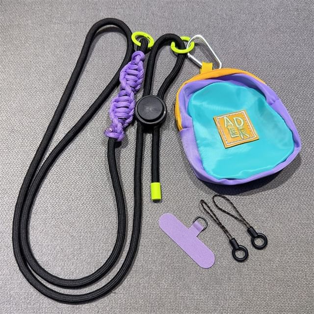 Adjustable Braided Phone Pad with Lanyard FashionChic