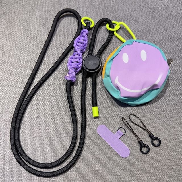 Adjustable Braided Phone Pad with Lanyard FashionChic