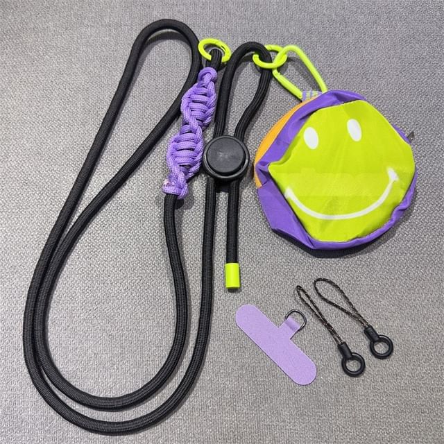 Adjustable Braided Phone Pad with Lanyard FashionChic