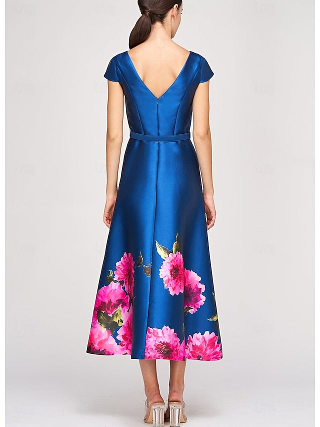 Wedding Guest A-Line Split High Dress Dresses Formal Cocktail FashionChic