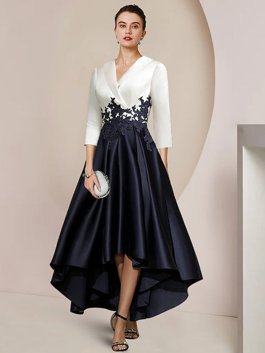 Dress of Bride Tuxedo the Wedding A-Line Formal Mother FashionChic
