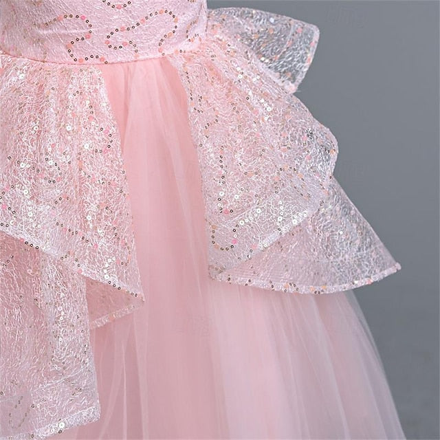 Party Flower Girls' Dress Performance Girl Wedding FashionChic