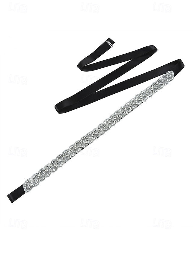 Wedding Waistband Crystal Rhinestone Bridal – Dress Elegant FashionChic