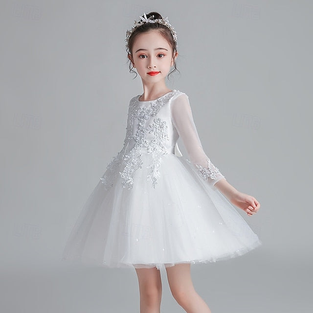 Dress Girls' Girl Princess Flower Kid's FashionChic