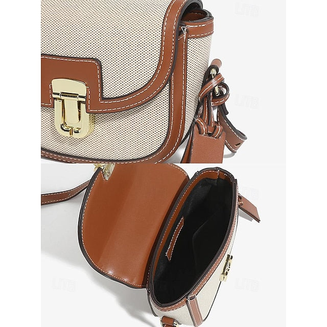 – Bag Trim Vintage Women's Crossbody Leather Small FashionChic