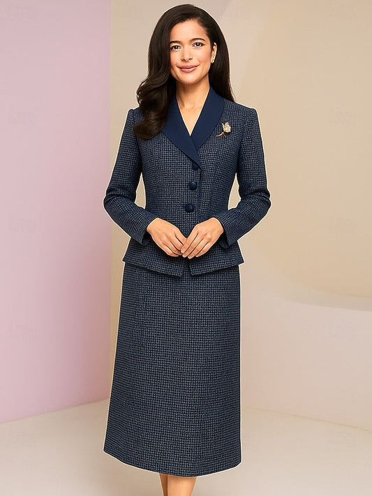 Elegant the Formal Vintage of Bride Sheath Mother Column Dress / FashionChic