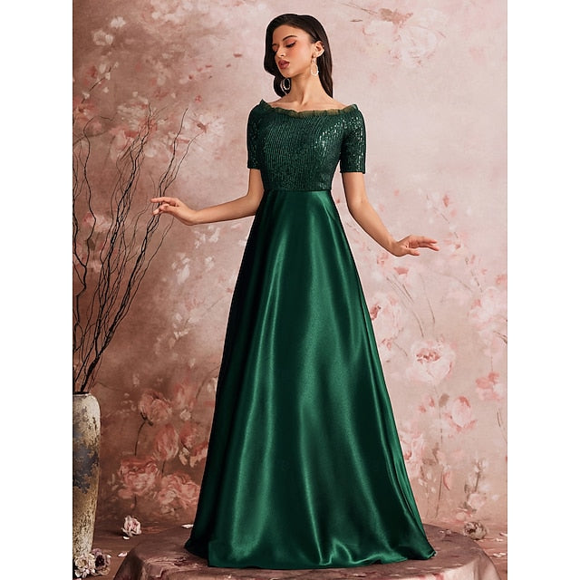 of Sparkle Bride A-Line Mother Evening Formal Dress Gown the FashionChic