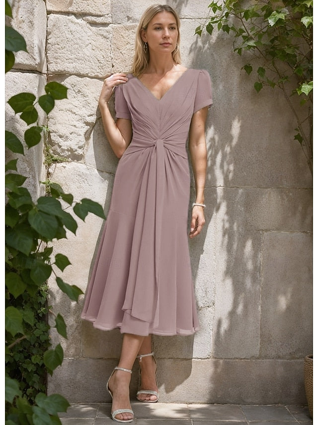 the of Formal Mother Elegant Wedding A-Line Dress Bride Guest FashionChic