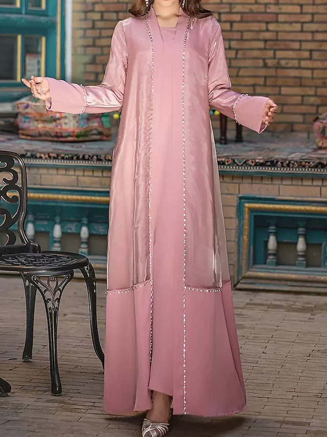 of Formal Simple Piece the Elegant Bride Mother Dress Two A-Line FashionChic