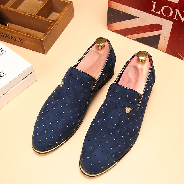 Loafers Shoes Slip-Ons Plus Size Dress Drive Men's FashionChic