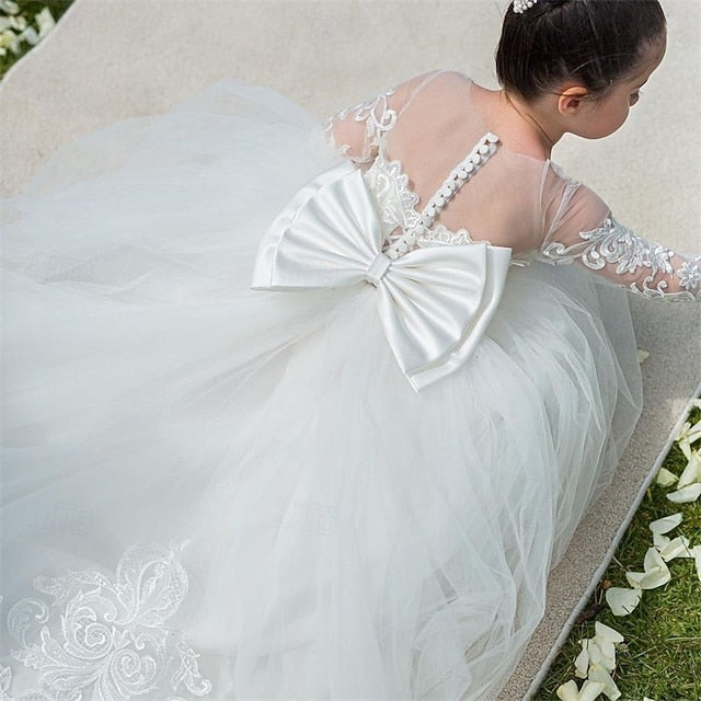 Girls' Dress Kid's Princess Girl Flower FashionChic