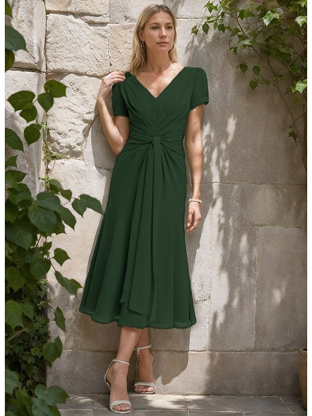 the of Formal Mother Elegant Wedding A-Line Dress Bride Guest FashionChic