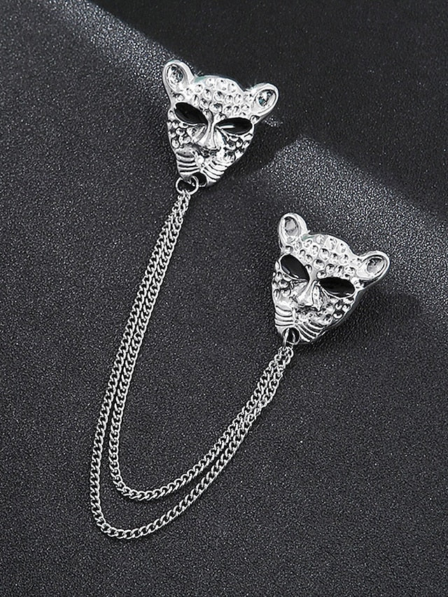 Men's Pin Brooch with Lapel Christmas Deer FashionChic