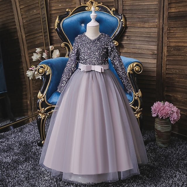 Dress Flower Girls' Girl Party Performance FashionChic
