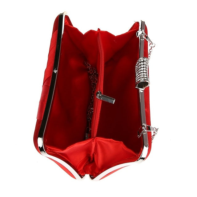 Bags Leather Party Wedding Event PU Women's / Silk Clutch FashionChic