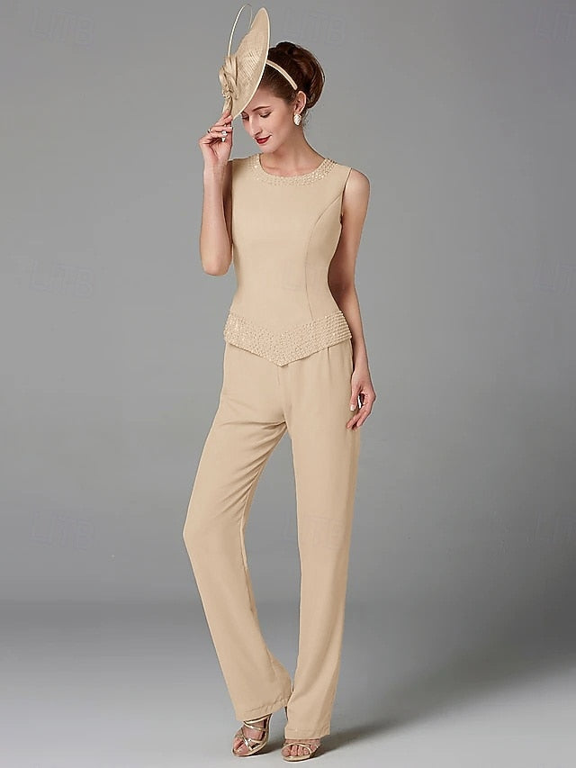 Beach Mother of Pantsuit 3 Bride Formal the Piece Wedding FashionChic