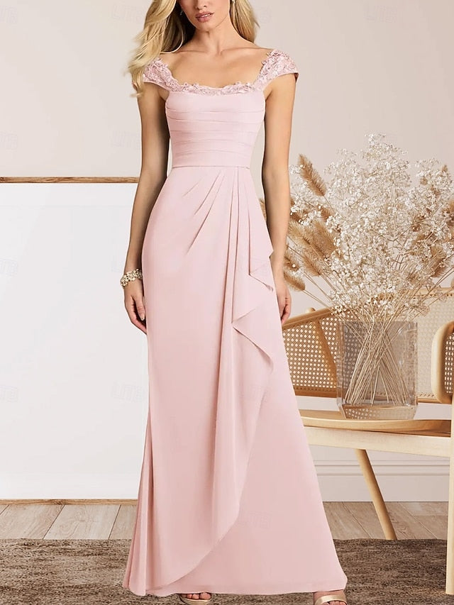 the Elegant Mother Guest A-Line Wedding Dress Bride of FashionChic