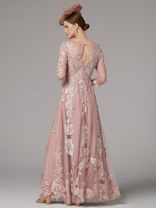 Elegant Bride of Wedding the Beach Dress A-Line Mother FashionChic