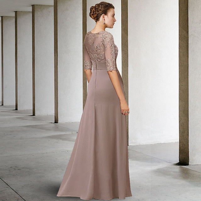 Plus of Mother Size the Wedding Sheath Guest Dress Elegant Bride FashionChic