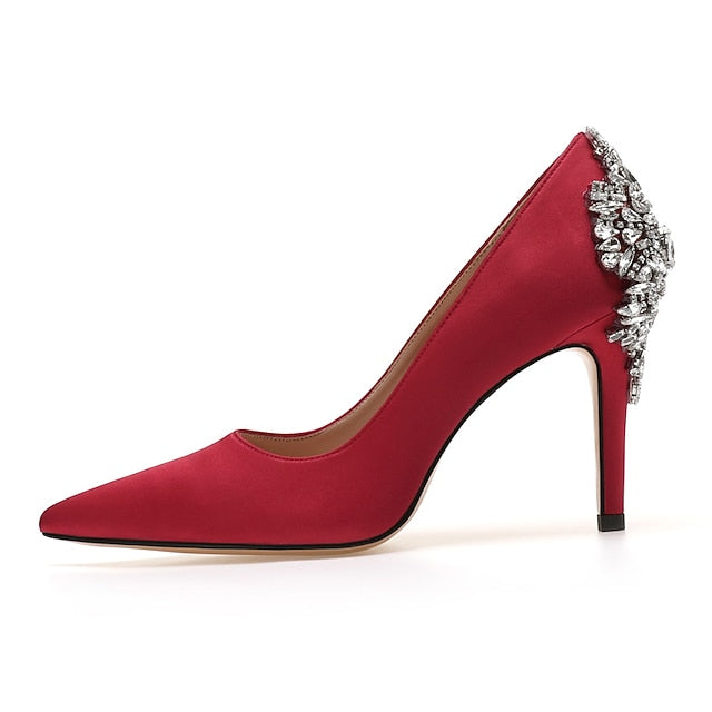 Bridal Dress Pumps Wedding Women's Office Shoes Bridesmaid FashionChic