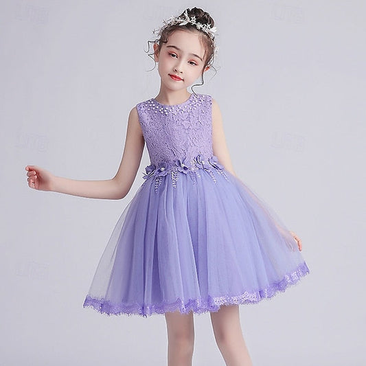 Princess Girl Girls' Kid's Flower Dress FashionChic