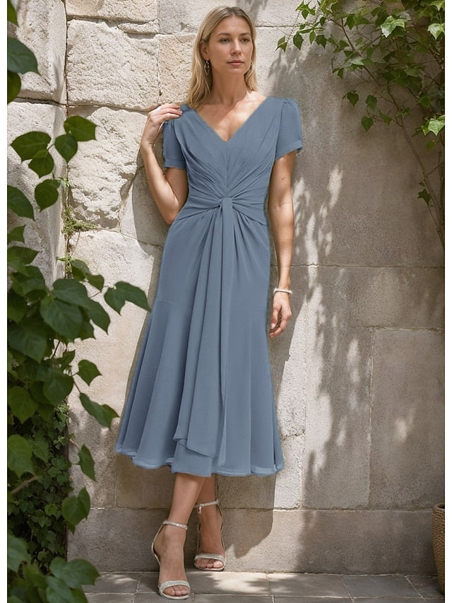 the of Formal Mother Elegant Wedding A-Line Dress Bride Guest FashionChic