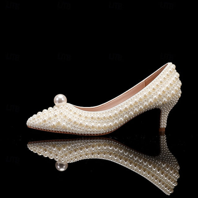 Shoes Wedding White Women's Dress Party FashionChic