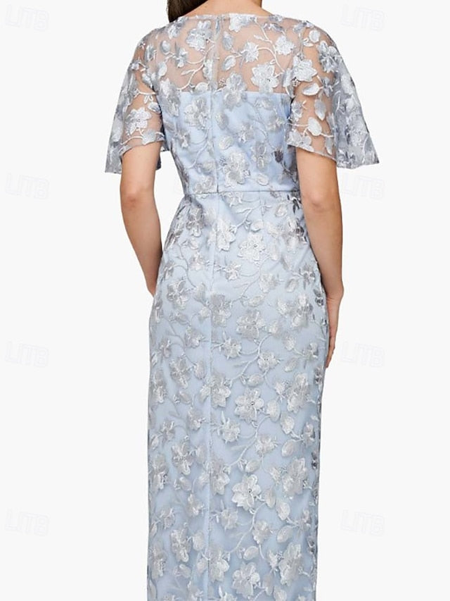 Sheath Elegant Dress Mother Luxurious Bride Boat / the Column of FashionChic