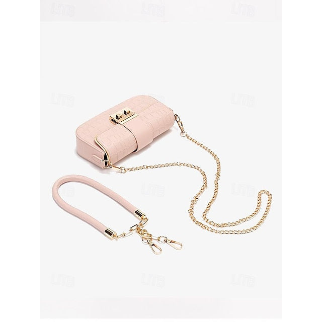 Women's Bag Baguette Shoulder Envelope Leather PU FashionChic