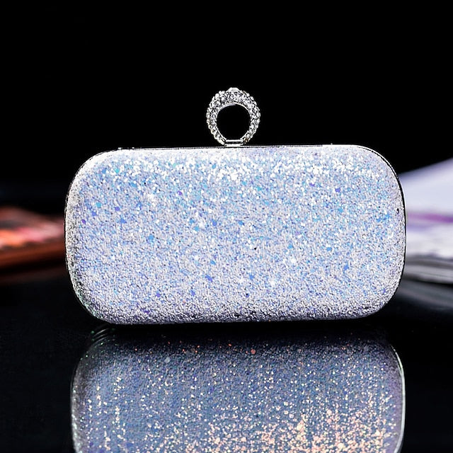 Wristlet Leather PU Bags Clutch Women's Evening Bag FashionChic
