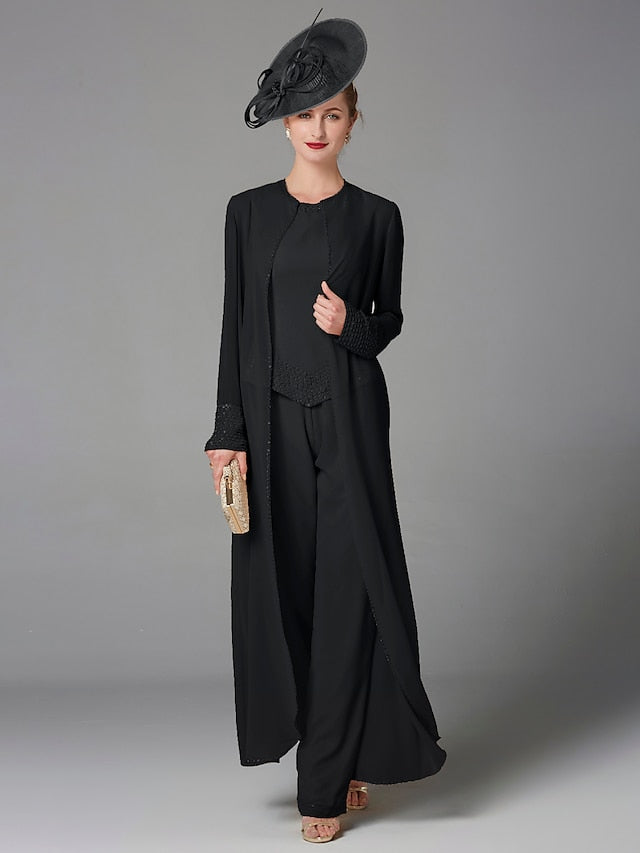 Beach Mother of Pantsuit 3 Bride Formal the Piece Wedding FashionChic