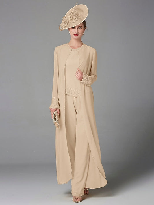 Beach Mother of Pantsuit 3 Bride Formal the Piece Wedding FashionChic