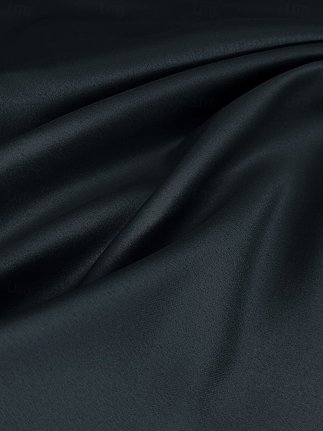 Evening Wedding Sweep / Elegant Gown Brush A-Line Dress Guest FashionChic