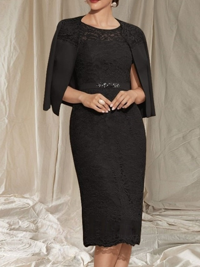 Sheath Column the Mother / Piece Bride of Dress Wedding Two FashionChic