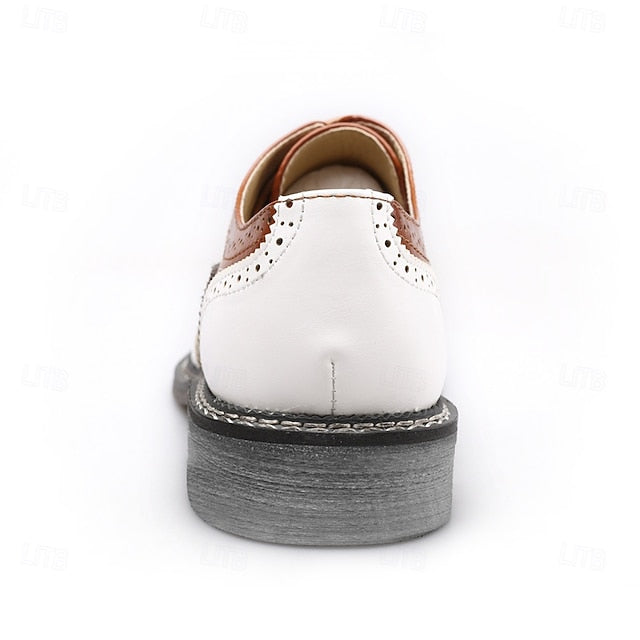 Spectator Gatsby-Inspired Wingtip Shoes Men's Oxford in FashionChic